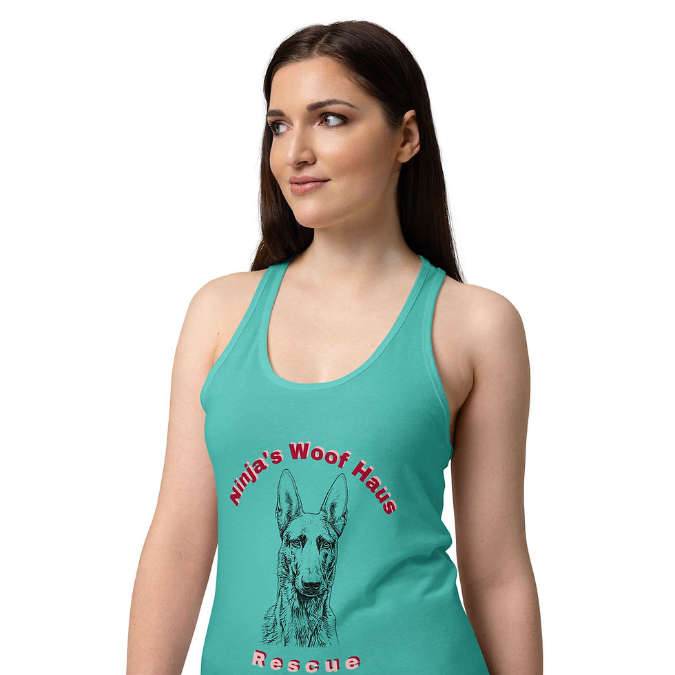 Thumbnail: Saving Lives Women’s fitted racerback tank top
