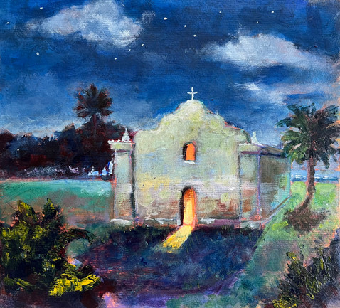 Light from the little church