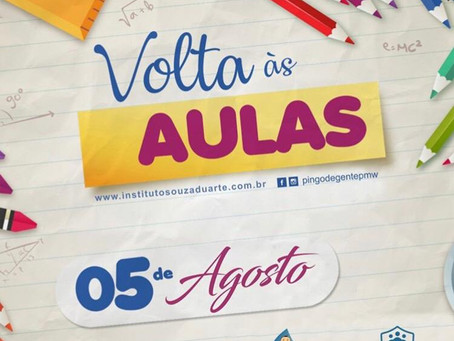 Volta às aulas (Clique aqui)