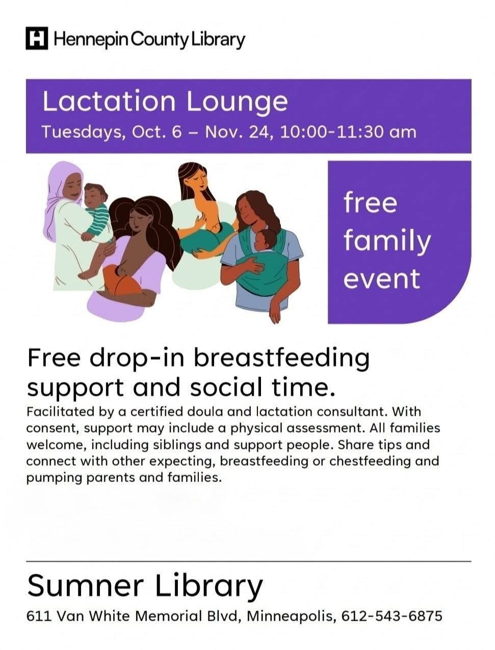 Hennepin County Lactation Lounge
