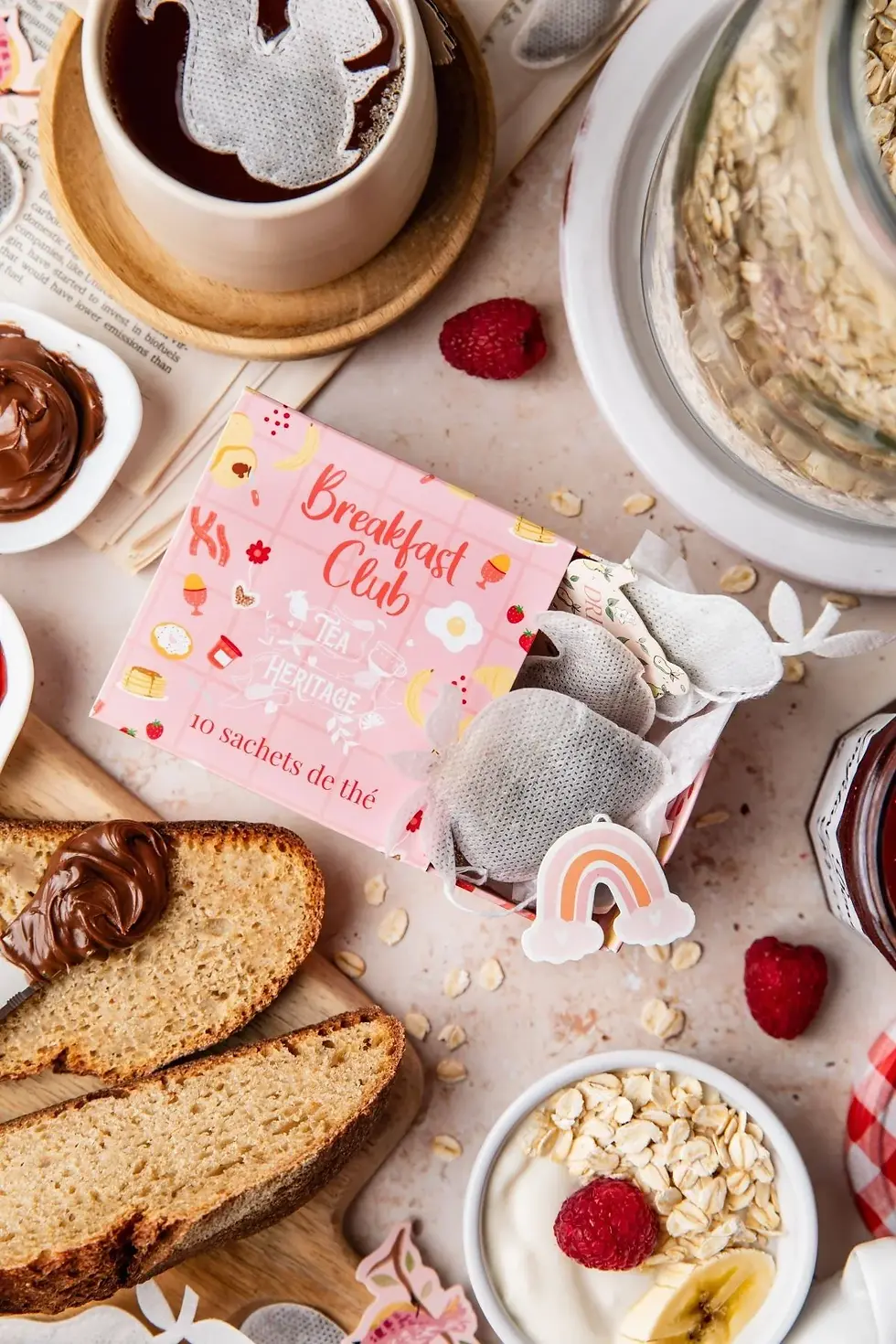 Coffret Breakfast Club - 10 sachets de thé et rooibos bio