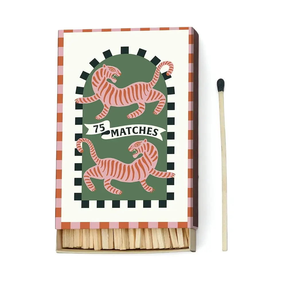 Boite de 75 Allumettes A Dopo - Tigre