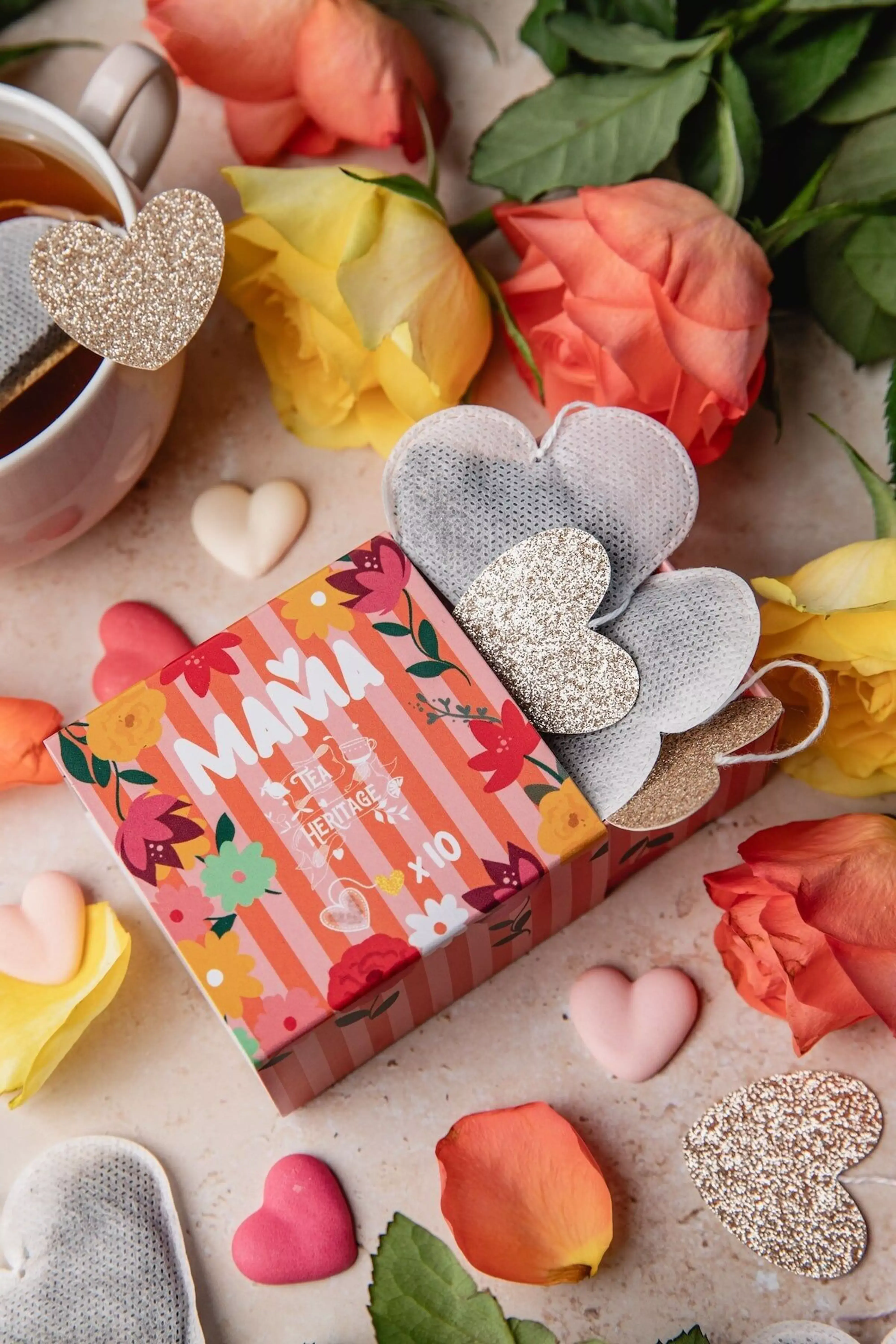 Coffret Mama - 10 Sachets de Thé Noir English Breakfast