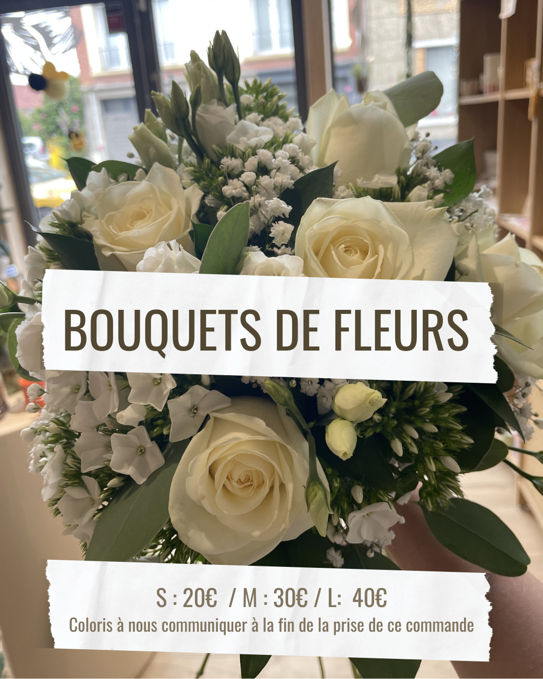 Bouquet de fleurs fraiches - Fleuriste Wambrechies