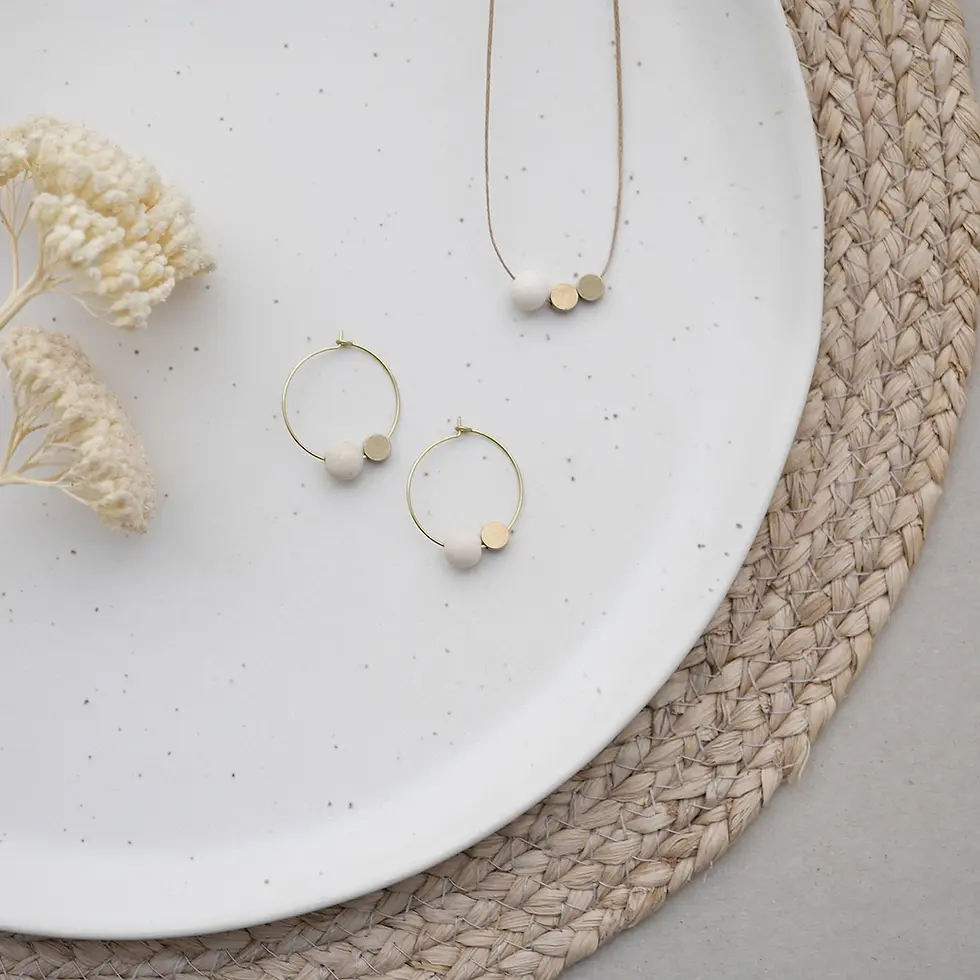 Miniatura: Boucles d’oreilles créoles RIVERSTONE