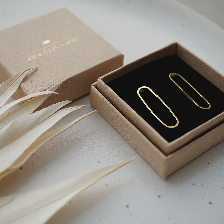 Boucles d’oreilles Ovales