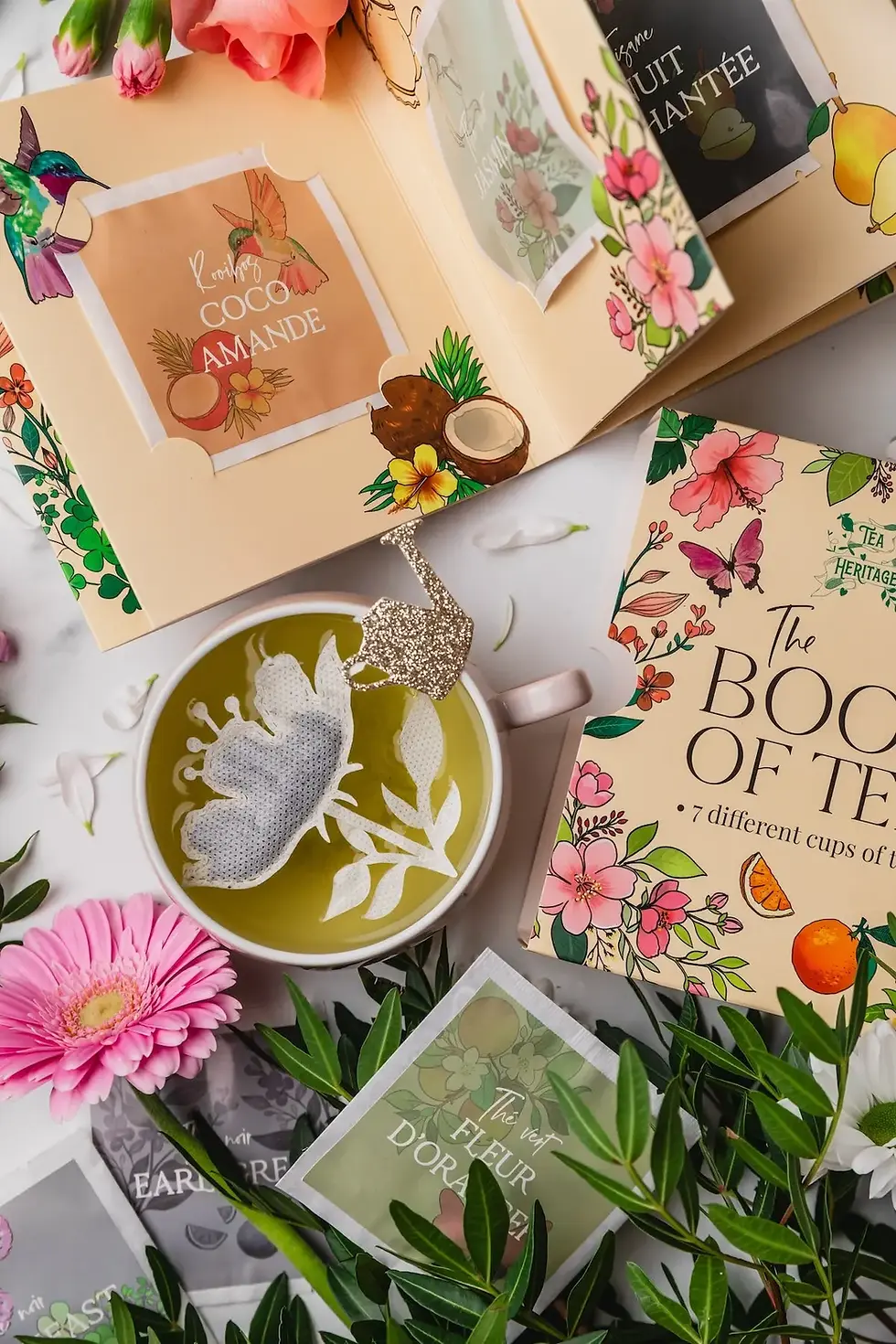 Coffret The Book of Tea - 7 sachets de thé journaliers