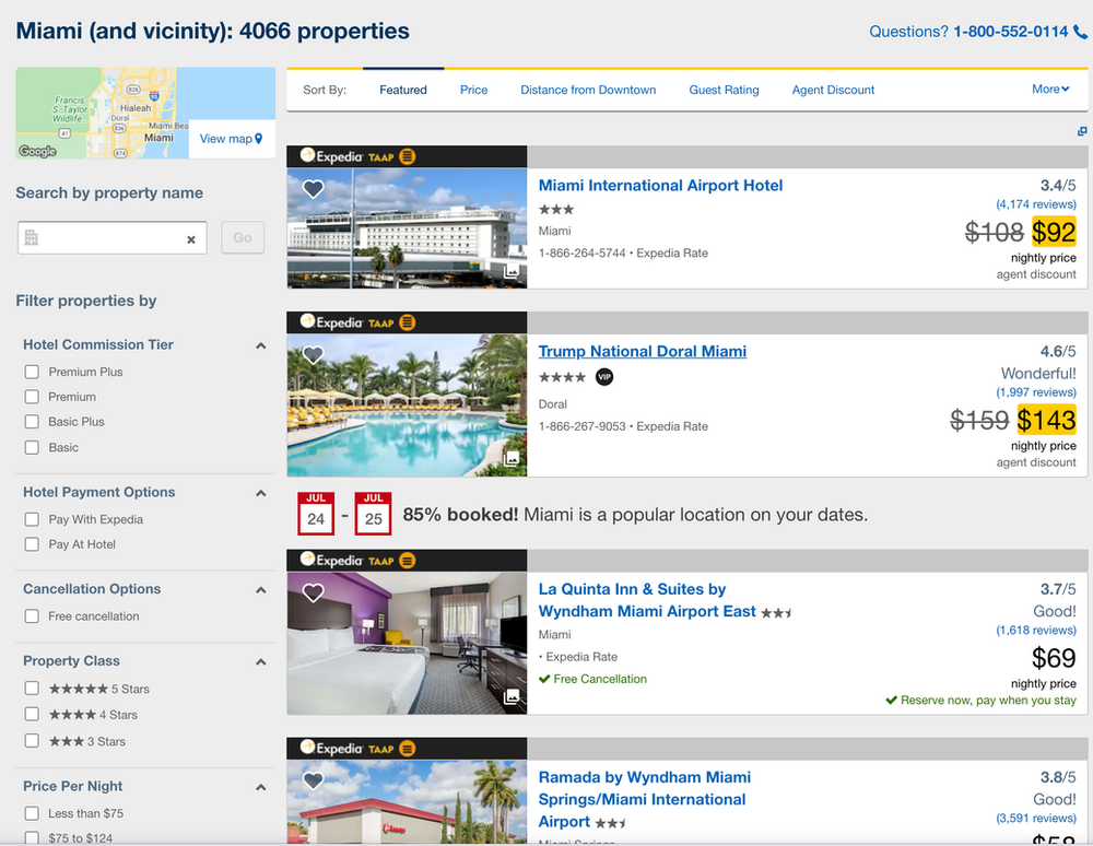 Booking hotels and more with Expedia TAAP