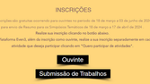 Como Fazer sua Inscrição