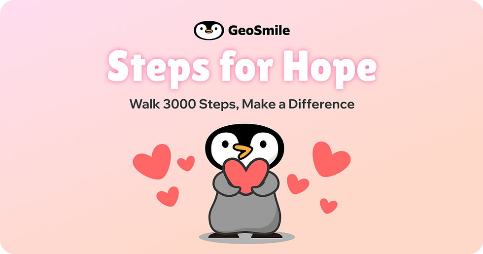 "Steps for Hope" May