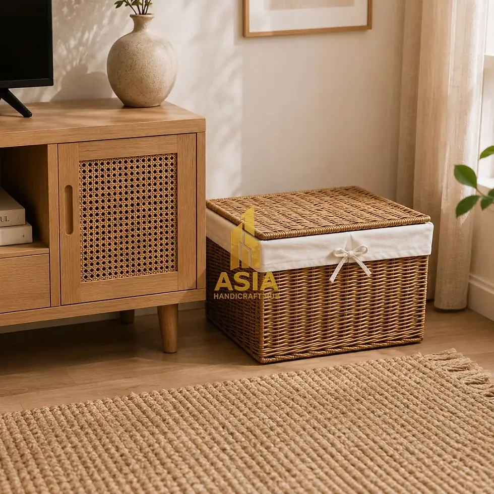 handmade rattan basket,rattan home decor wholesale