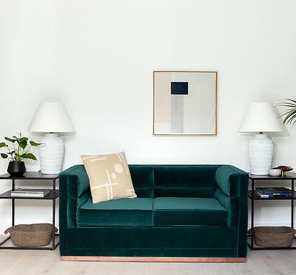 Grandma's modern living room in Brentwood, California