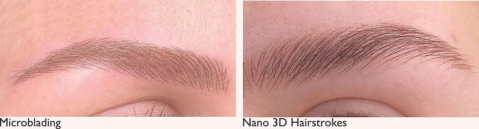 Microblading ou Traits de cheveux Nano 3D : qu'est-ce qui vous convient vraiment ?