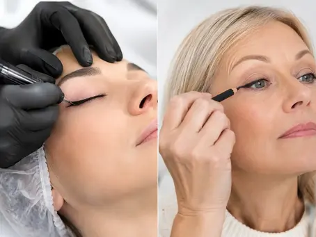 Permanente eyeliner versus dagelijkse eyeliner