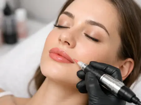 Lip blush behandeling voor natuurlijk gekleurde lippen