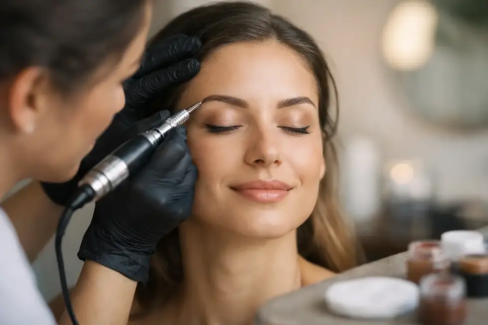 Natuurlijke permanente make-up voordelen
