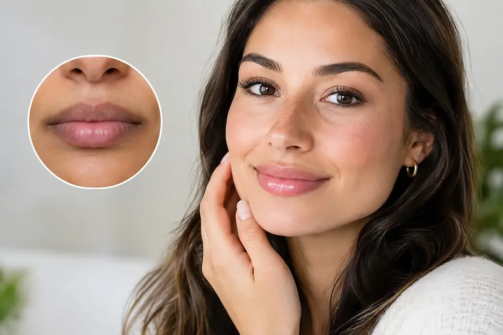 Kan lip blush een donkere liprand verzachten?