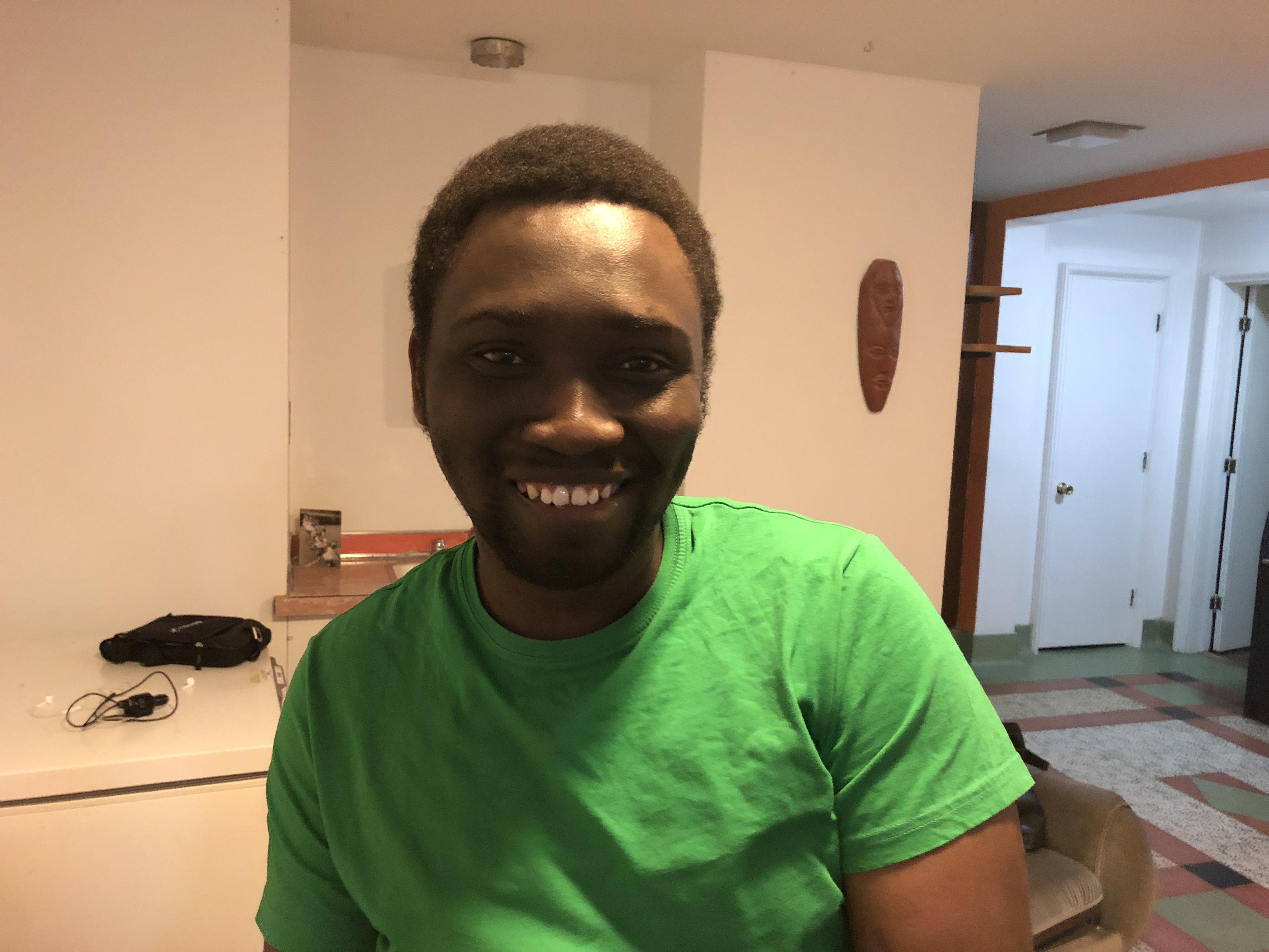 Julien Munganga. UQAR student.