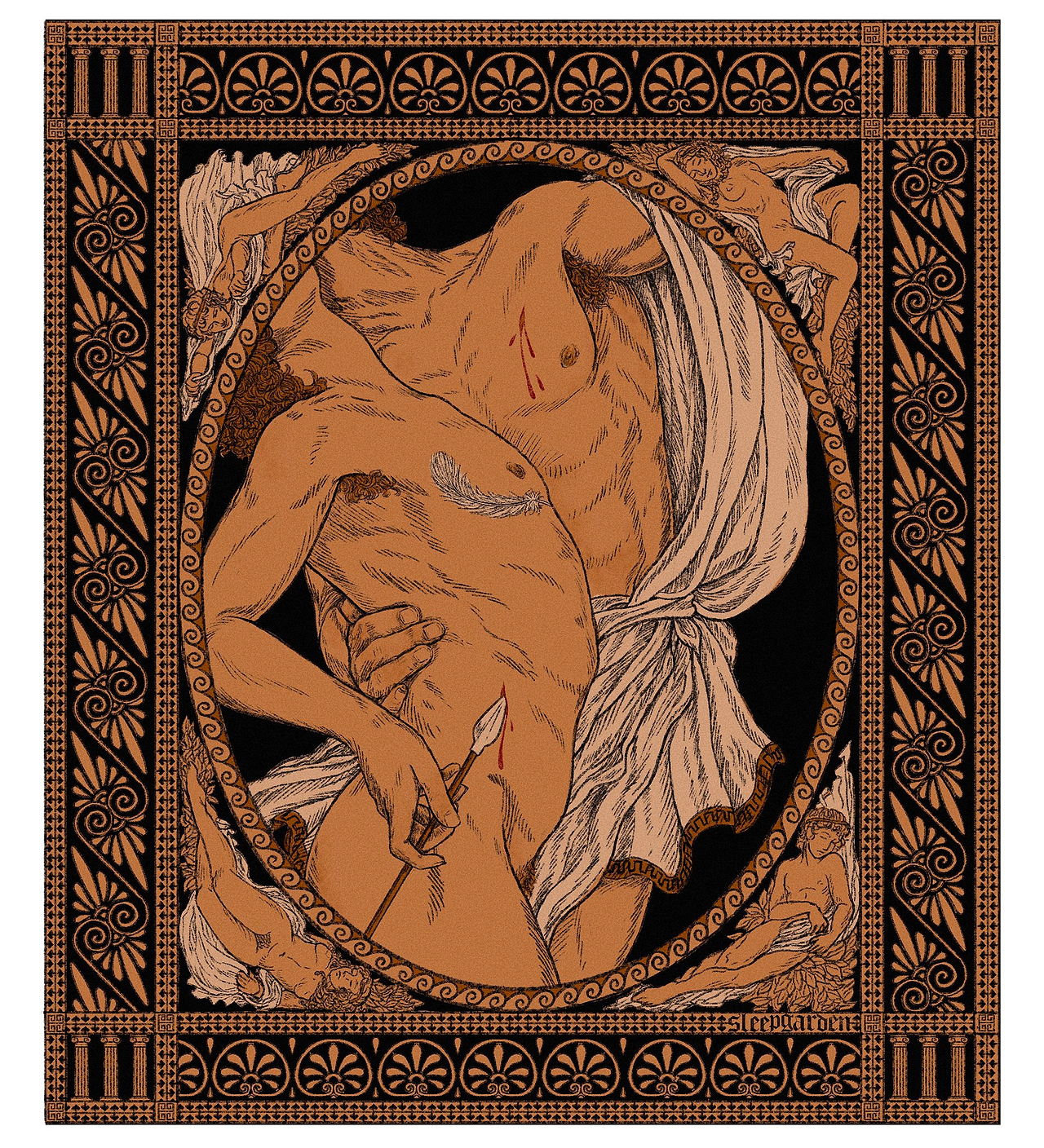 Hades Carrying Eros to the Underworld (terracotta)