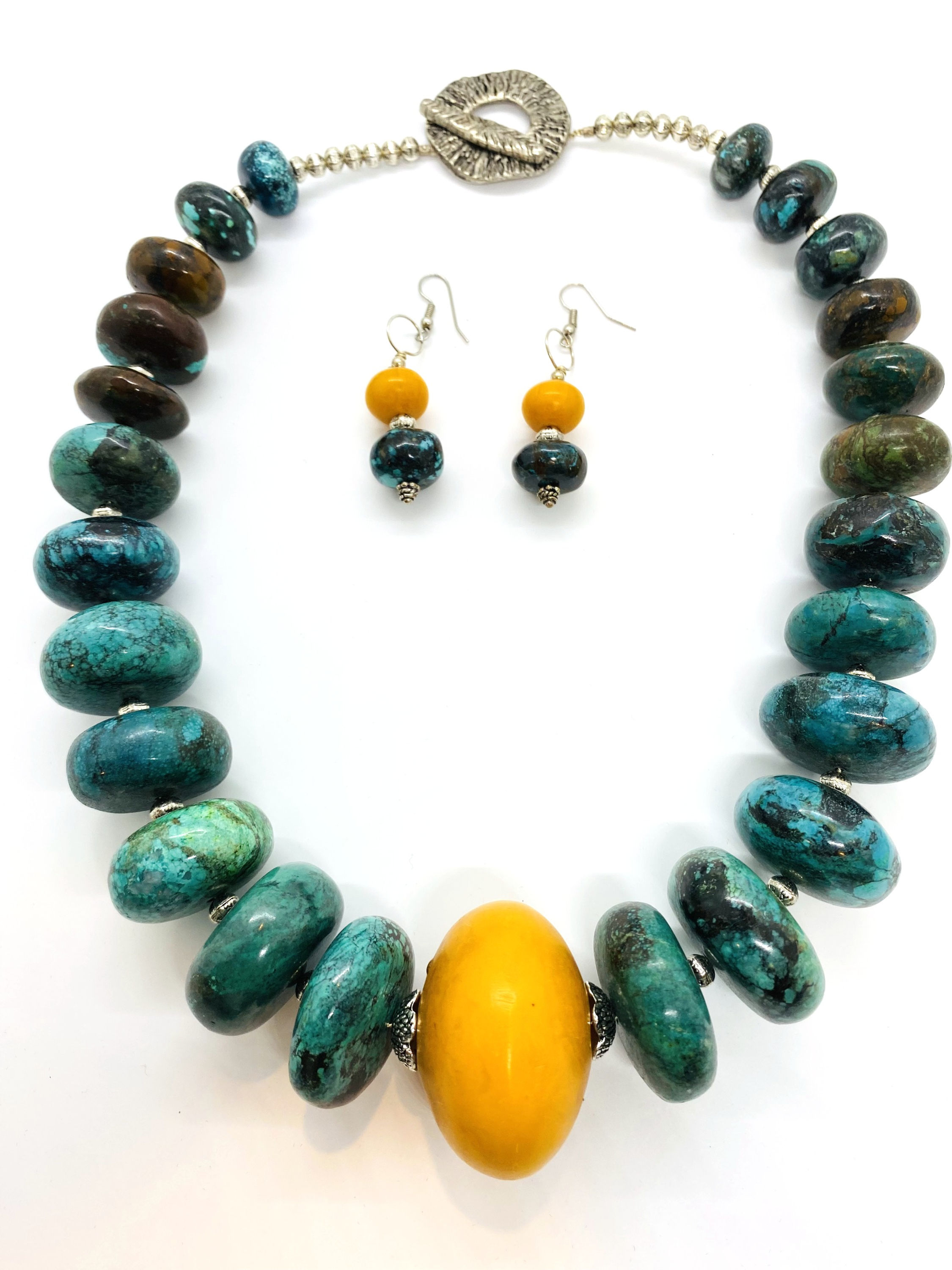 Turquoise & Amber Set
