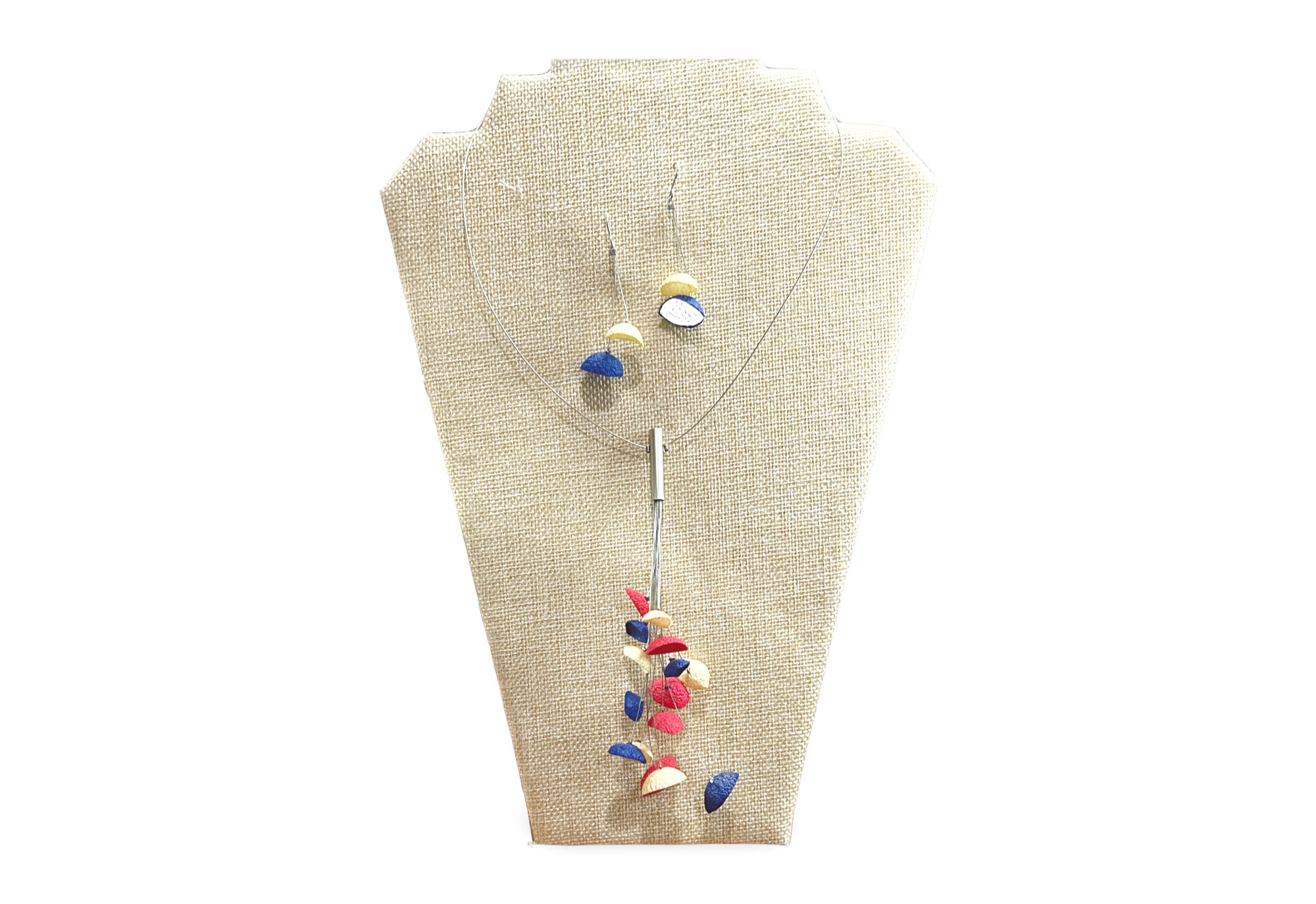 Paper and Wire Necklace Set