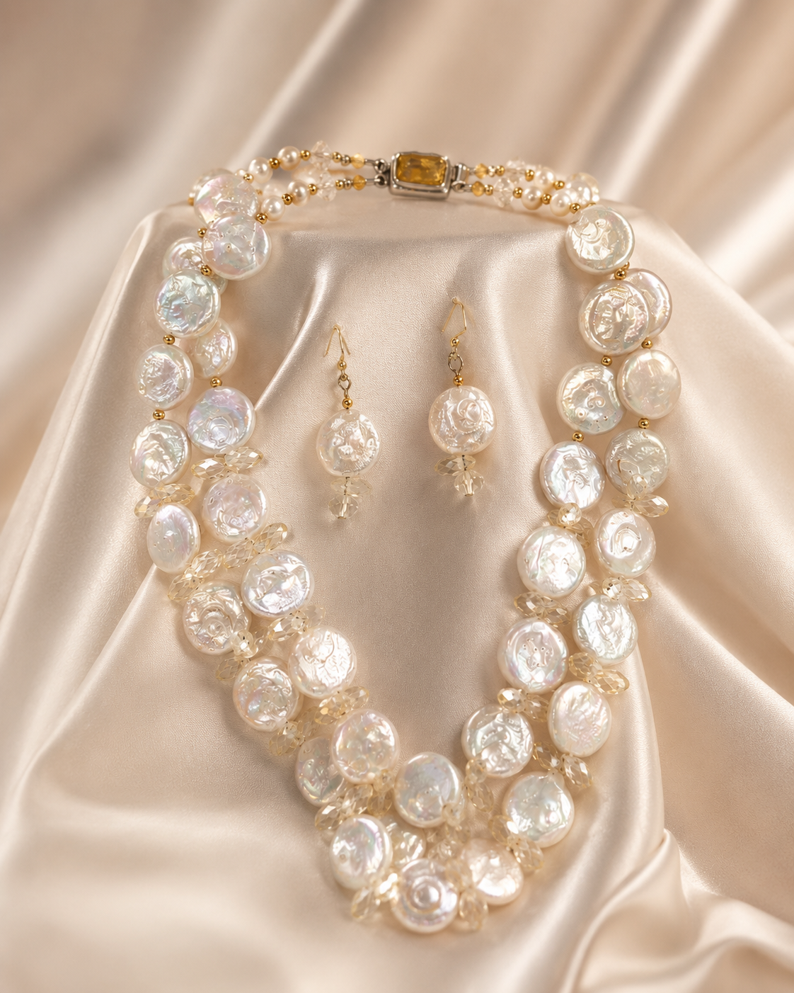 Coin Fresh Water Pearl Set
