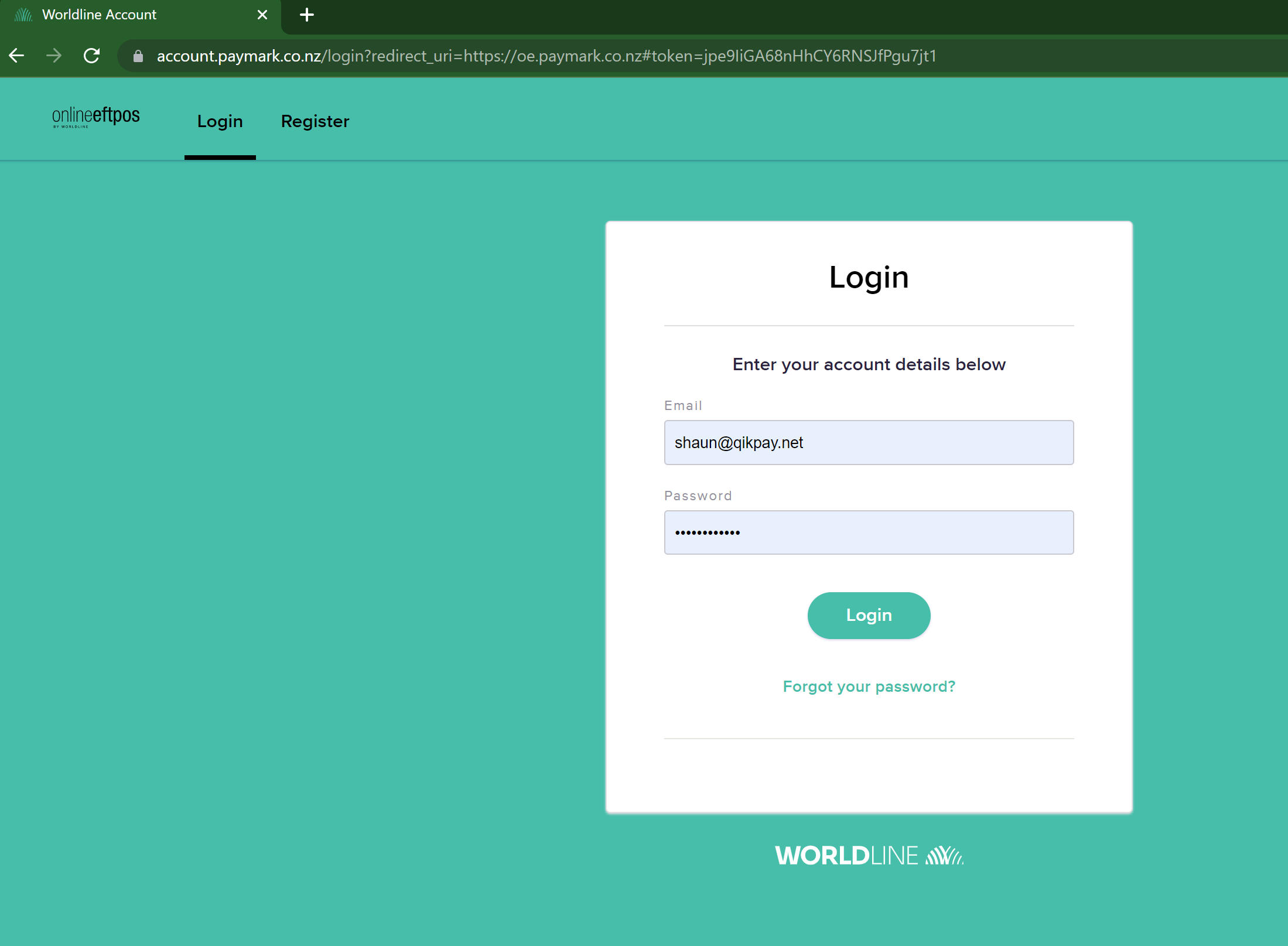 Linking an Online EFTPOS account - Worldline (Paymark) content media