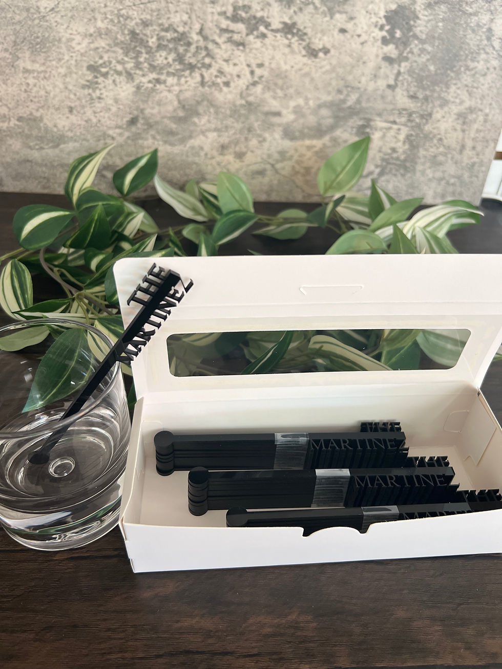 Thumbnail: Custom Stir Sticks and Drink Tags