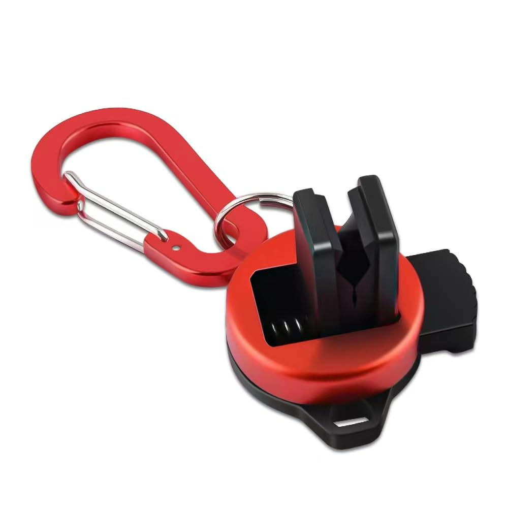 Fishing Rod Clip Wearable Fishing Rod Holder， Fly Fishing Pole Holder Pole Clips