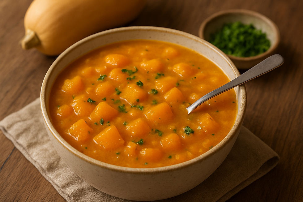 Butternut Squash & Carrot Soup