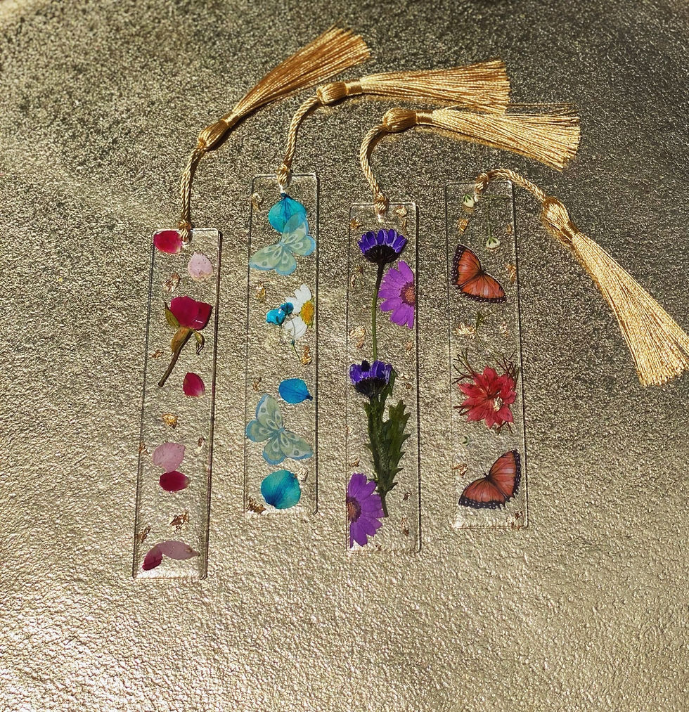 Thumbnail: Floral Bookmark