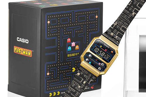 CASIO x Pacman Collaboration Model
