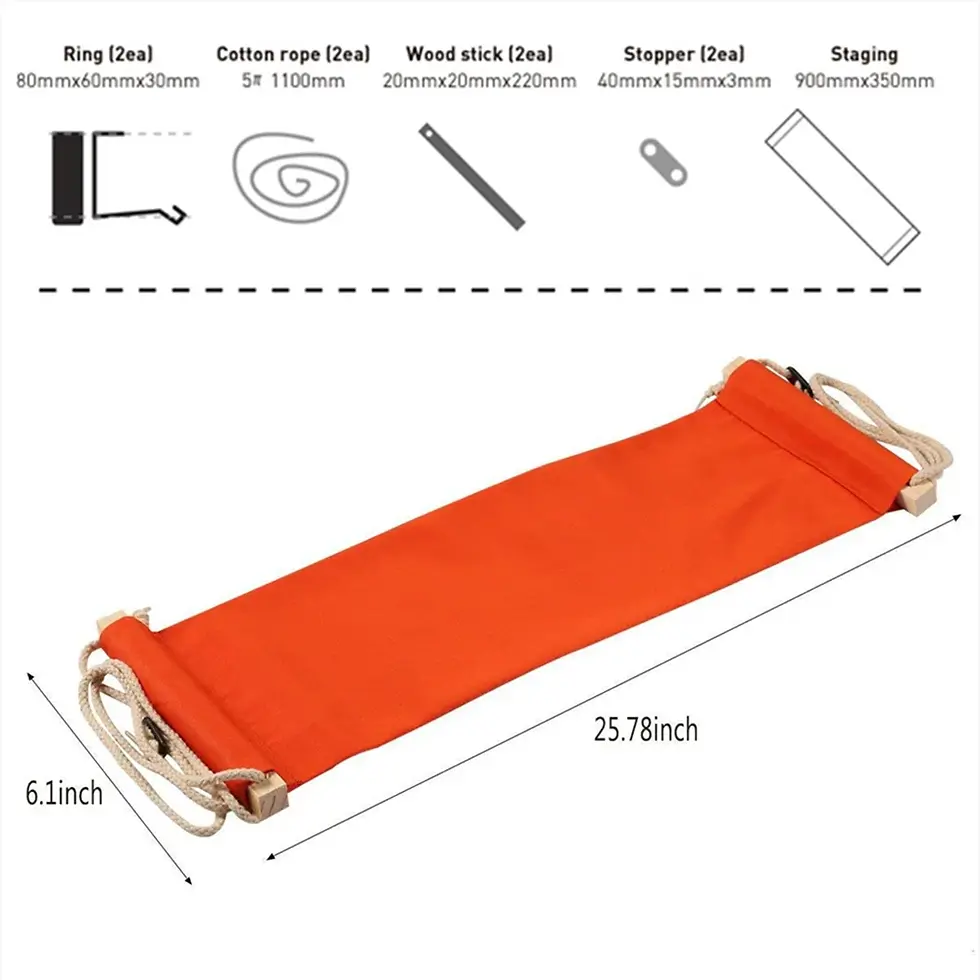 थंबनेल: Portable Foot Hammock Desk & Swing Footrest affixes to All Tables at Home Office