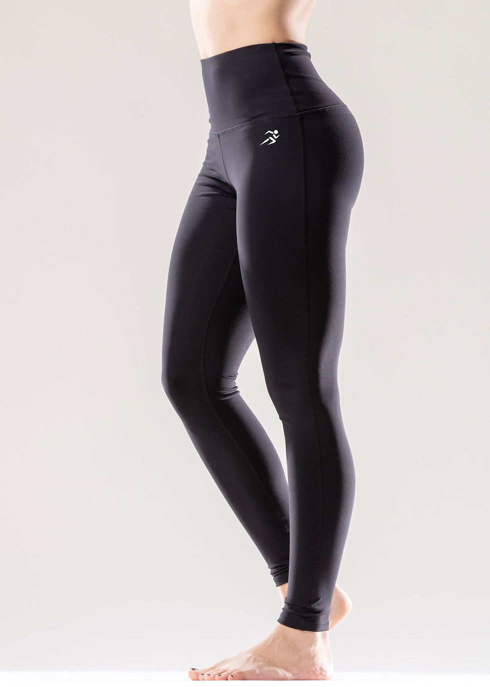 الصورة المصغرة: Puissante High-Waisted Full-Length Black Yoga Pants