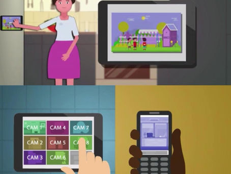 Controle a entrada de seu visitante