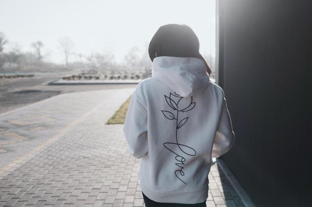 Hoodie backslide love design