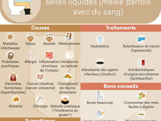 Dans cet article, nous allons explorer les différentes causes de la diarrhée et comment les identifier correctement. Les infections virales, bactériennes ou parasitaires sont notamment responsables des crises aiguë, pouvant entraîner une diarrhée liquide parfois accompagnée de symptômes inquiétants. Par ailleurs, ce trouble digestif peut provoquer une déshydratation et une perte d'électrolytes dans le sang, particulièrement dangereux pour la santé des enfants et personnes vulnérables.