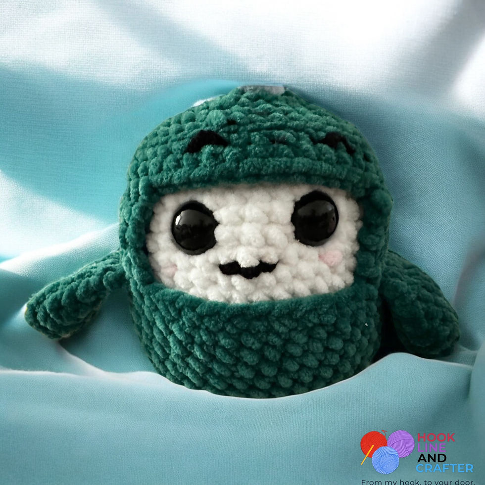 Thumbnail: Crochet Mellowsaur Pattern, Marshmallow, Dinosaur Costume, Cutie, Amigurimi PDF