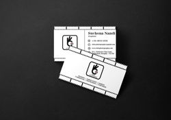 Visiting card mockup