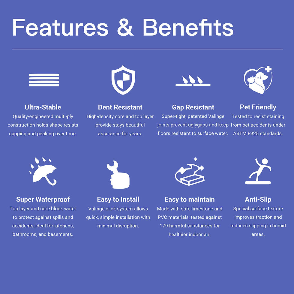 Thumbnail: Dusk Grain - NEW PARLIAMENT 610  9"*60"*6.5mm Blue IXPE 1.5 mm