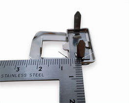Noter les dimensions du fermoir