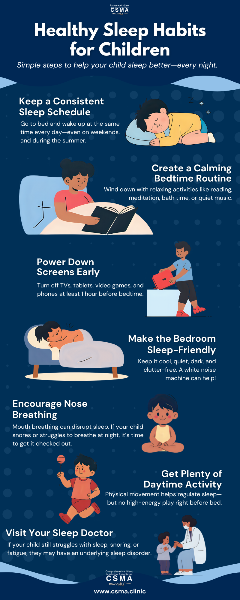 kids sleep issues, healthy sleep habits for kids