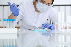 Scientist Working in Laboratory