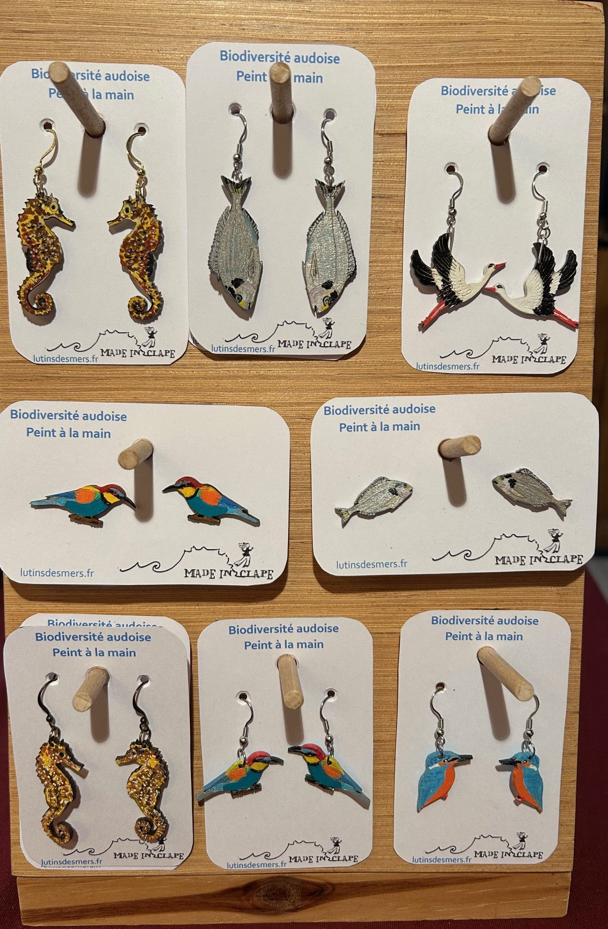 boucles d'oreilles