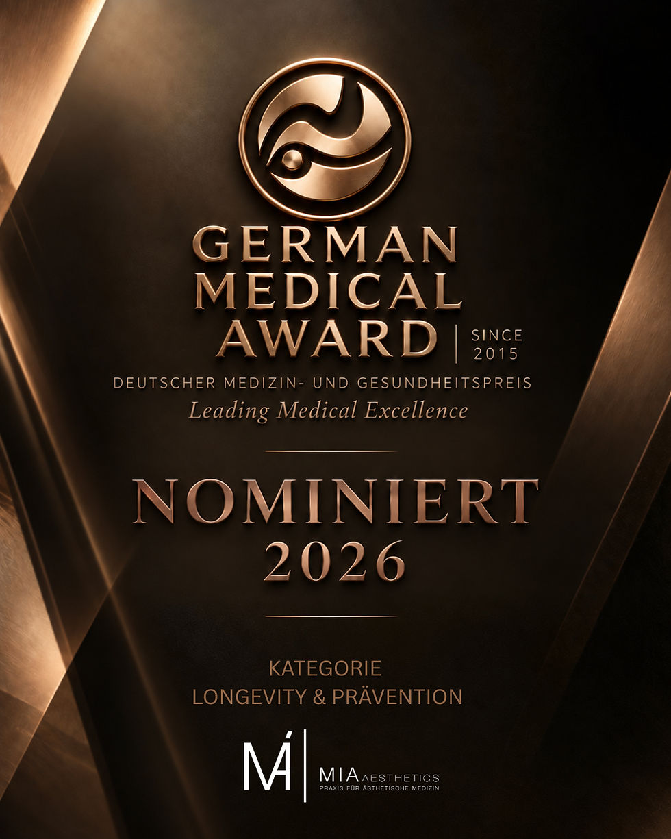 GERMANMEDICAL AWARD 2026 MIA AESTHETIS