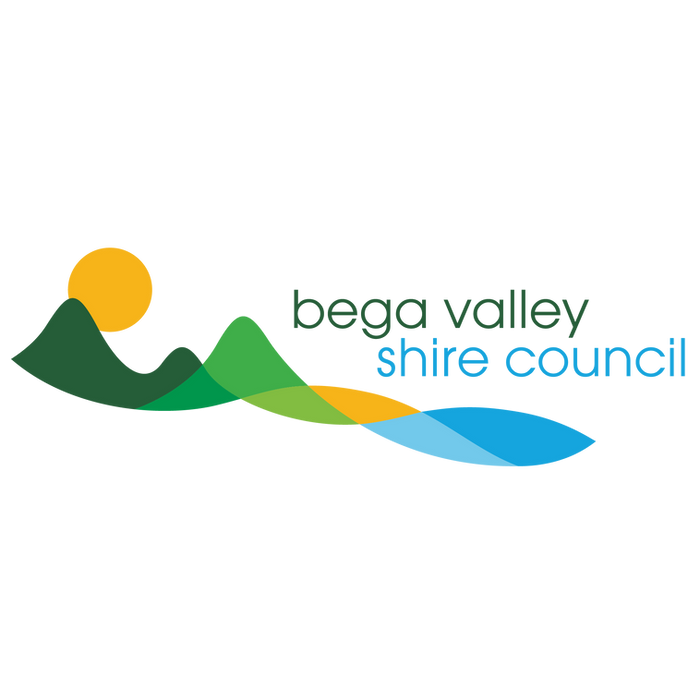 Boong Valley Shoal Coast logo: mountains, sun, and water