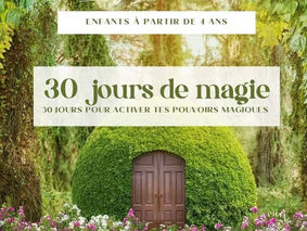 Porte magique au milieu d'une forêt enchantée