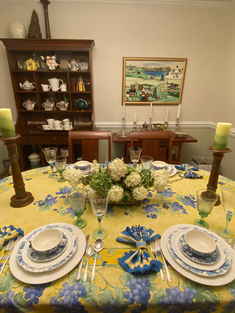 French Inspired Table Setting