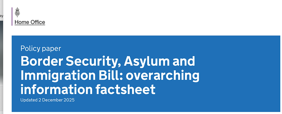 Border Security, Asylum and Immigration Act 2025 - Çfarë ndryshon realisht?
