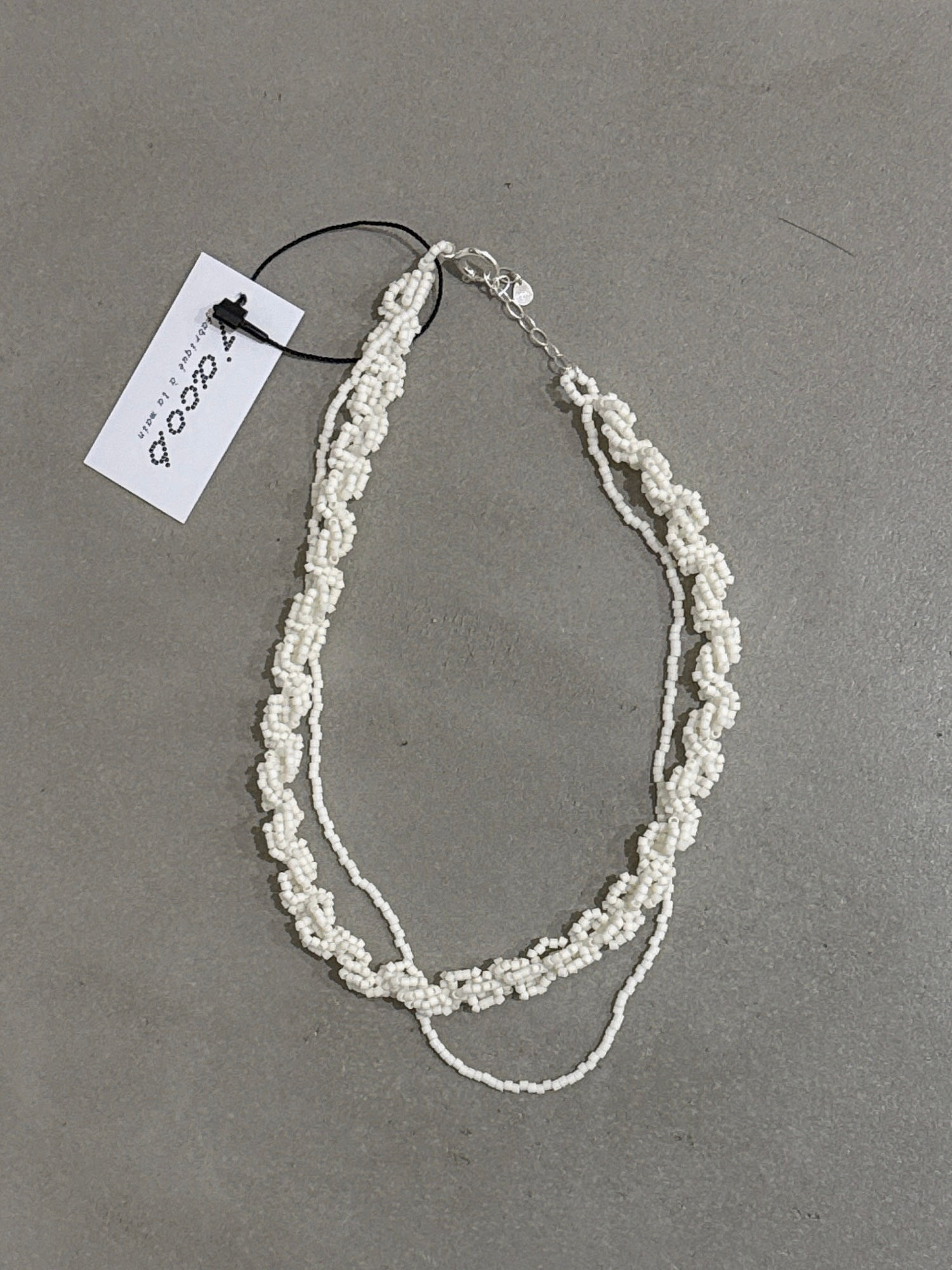 JACOB ESSA NECKLACE BLANC